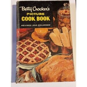 Vintage Betty Crocker Picture Cook Book 1956 2nd Edition 1st Printing Hardcover
